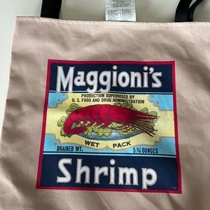 Maggioni Canvas Shrimp Tote